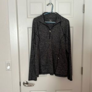 Like new black Tek Gear pullover activewear jacket